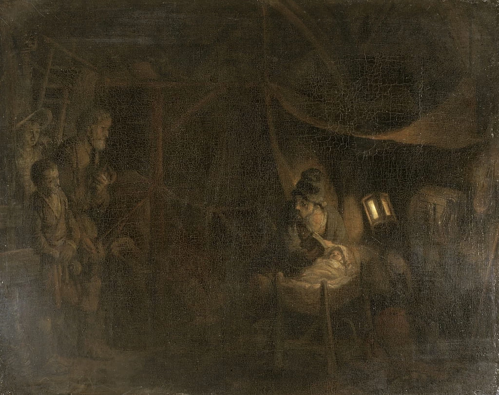 L'adorazione dei pastori - National Museum of Wales